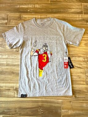 NWT Active Legends x USC GOAT Collection Carson Palmer CP3 Grey T-Shirt - Small